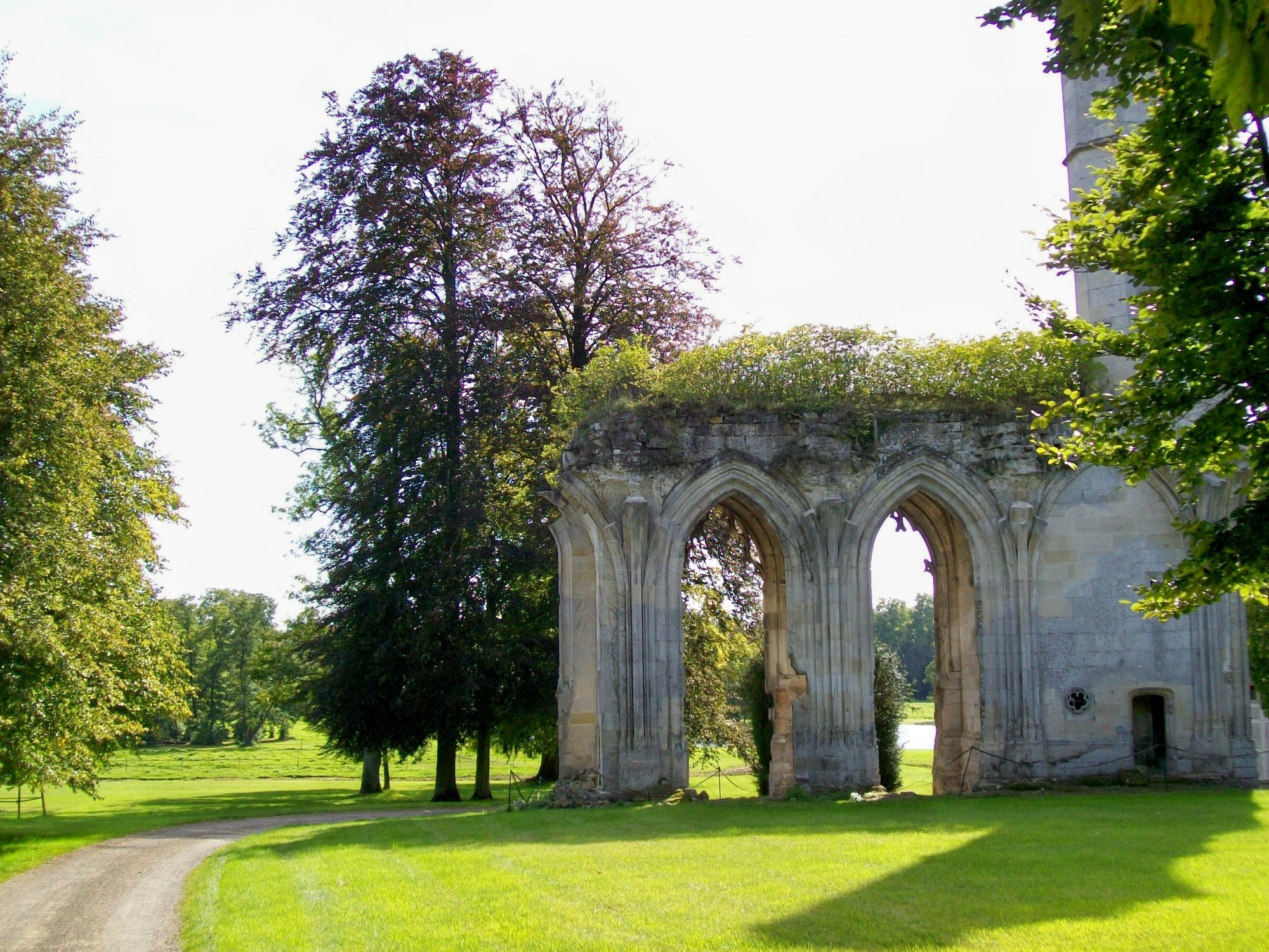 183/En ete/Domaine_de_la_Victoire_Abbaye_de_la_Victoire_ruine_de_l_eglise_abbatiale_depuis_le_nord.jpg